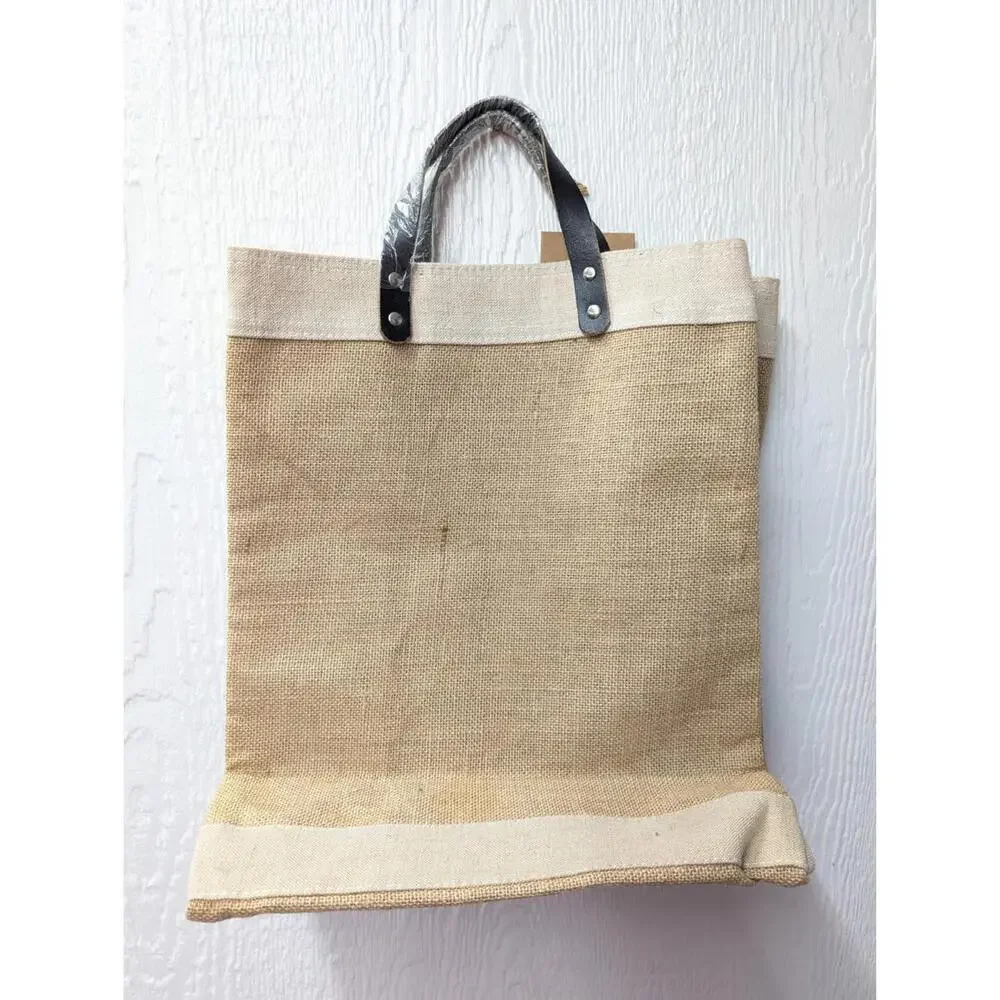 NWT Santa Barbara Design Studio Hello Hola Bonjour Ciao Market Canvas Tote Bag - Picture 4 of 7